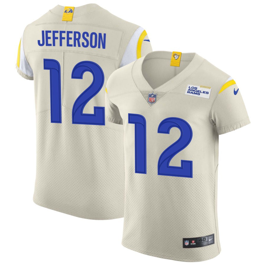 Nike Los Angeles Rams No12 Van Jefferson Camo Men's Stitched NFL Limited 2018 Salute To Service Jersey